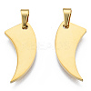 Ion Plating(IP) 201 Stainless Steel Pendants STAS-N098-199LG-1