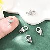SHEGRACE Brass Lobster Claw Clasps XGR0094P-131P-4