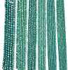 Electroplate Glass Beads Strands X-EGLA-A044-P6mm-B31-2