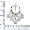 Tibetan Style Alloy Pendants AL-CBAAECB-02AS-D-3