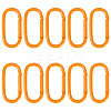 10Pcs Alloy Spring Gate Rings FIND-TA0009-25C-1
