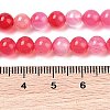 Natural Striped Agate/Banded Agate Beads Strands G-Z060-A01-A15-2