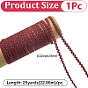25 Yards Nylon Wavy Fringe Lace Trim Ribbon OCOR-GF0004-30B-2
