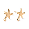201 Stainless Steel Stud Earring Findings STAS-K241-11G-1