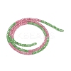 Transparent Gradient Color Cubic Zirconia Strand ZIRC-NH0002-01H-2