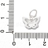 925 Sterling Silver Enamel Butterfly Charms STER-D300-28P-03-3
