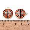 Alloy Pendants PALLOY-R153-01G-03-3