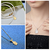 15Pcs 3 Colors 304 Stainless Steel Pendants STAS-CA0001-74-6
