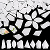 Triangle/Polygon/Rectangle/Horse Eye/Rhombus Acrylic Connector Charms MACR-PH0001-85A-8