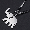 Non-Tarnish 201 Stainless Steel Pendant Necklaces LS-NJEW-S105-JN552-40-1-1