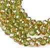 Electroplate Glass Beads Strands LS-EGLA-A034-T4mm-J02-4