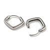 316 Surgical Stainless Steel Hoop Earrings EJEW-D096-18C-AS-2