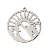 Non-Tarnish 201 Stainless Steel Pendants LS-STAS-K250-01P-1