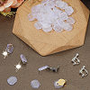 120Pcs Comfort Silicone Earring Pads KY-SP0001-68-7