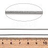 Tarnish Resistant 304 Stainless Steel Round Snake Chains CHS-L001-163-0.9mm-P01-2