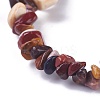 Natural Mookaite Beads Stretch Bracelets BJEW-JB04152-07-2