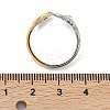 304 Stainless Steel Micro Pave Cubic Zirconia Cuff Open Rings LS-RJEW-P180-05A-3