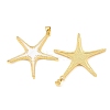Brass Enamel Pendants KK-Z140-14G-2