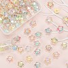 110Pcs 5 Colors Transparent Acrylic Beads TACR-LS0001-05-5