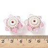 Sparkling Acrylic Rhinestone Beads CLAY-NH0003-01S-4