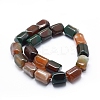 Natural Agate Beads Strands G-L551D-09-3