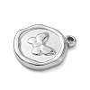 304 Stainless Steel Pendants STAS-K291-12P-03-2