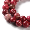 Dyed Natural Regalite/Imperial Jasper/Sea Sediment Jasper Beads Strands G-B124-C01-13-4