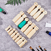 SUPERFINDINGS 18Pcs 9 Style Unfinished Wooden Peg Dolls Display Decorations WOOD-FH0002-08-4