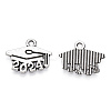 Tibetan Style Alloy Pendants LS-TIBE-R316-139AS-02-NR-1