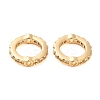Brass Micro Pave Clear Cubic Zirconia Bead Frame KK-F860-20A-G-1