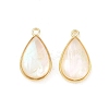 Brass Enamel Pendants KK-K252-10G-06-1