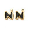 304 Stainless Steel Enamel Charms STAS-L022-292G-N-1