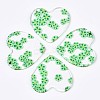 Transparent Clear Cellulose Acetate(Resin) Pendants LS-KY-T040-56A-1