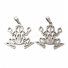 Non-Tarnish 201 Stainless Steel Origami Pendants X-STAS-K251-044P-1