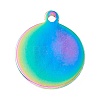 Ion Plating(IP) 304 Stainless Steel Pendants STAS-C049-25M-2