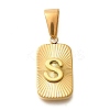 304 Stainless Steel Pendants STAS-S161-01S-G-1