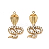 304 Stainless Steel Pendants STAS-H244-01H-G-1
