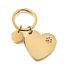 304 Stainless Steel Keychains KEYC-K024-01G-1