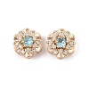 Rack Plating Brass Micro Pave Cubic Zirconia Beads KK-F879-03G-01-1