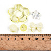 Transparent & Opaque Acrylic Beads TACR-T028-26B-4