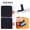 40Pcs Self-adhesive Nylon with Polyester Hook and Loop Tapes AJEW-SP0003-23-2