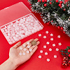 200Pcs Transparent Acrylic Beads OACR-HY0001-14-3