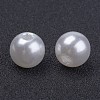 Acrylic Pearl Round Beads For DIY Jewelry and Bracelets X-PACR-8D-1-2