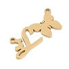 304 Stainless Steel Pendants STAS-L279-002G-L-2