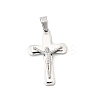 304 Stainless Steel Pendants STAS-G378-08P-1