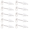 925 Sterling Silver Stud Earring Findings STER-BBC0009-91B-7