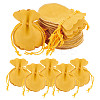 Calabash Velvet Jewelry Storage Drawstring Pouches TP-WH0011-05H-1