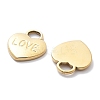 PVD Vacuum Plating 304 Stainless Steel Pendants STAS-R130-58G-2