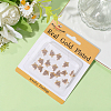 16Pcs Brass Micro Pave Cubic Zirconia Pendants KK-BBC0018-67-5
