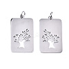 Non-Tarnish 304 Stainless Steel Pendants STAS-S116-016P-2
